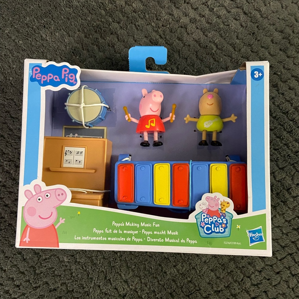 Peppa Pig Making Music Fun Playset ~ NEW